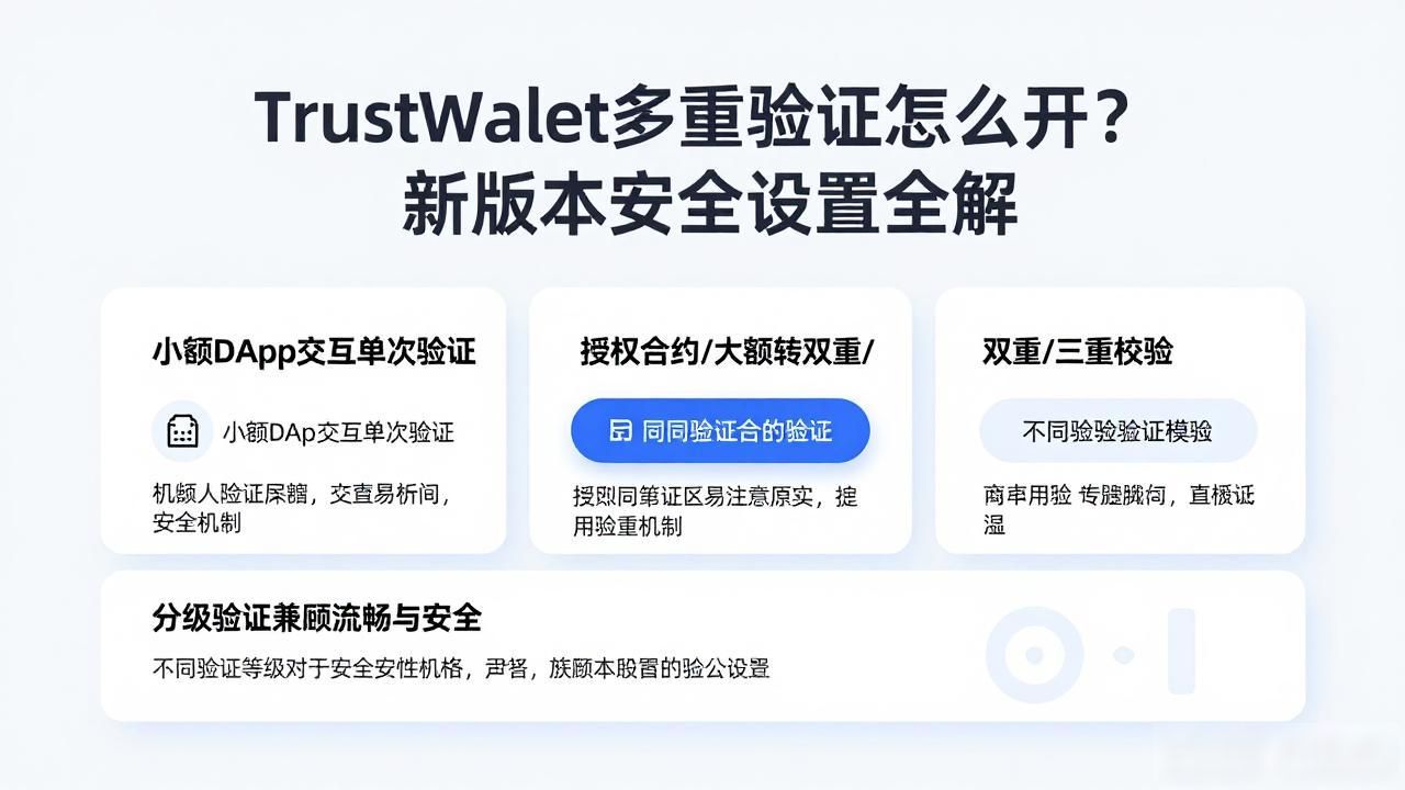 Trust Wallet多重验证怎么开?新版本安全设置全解