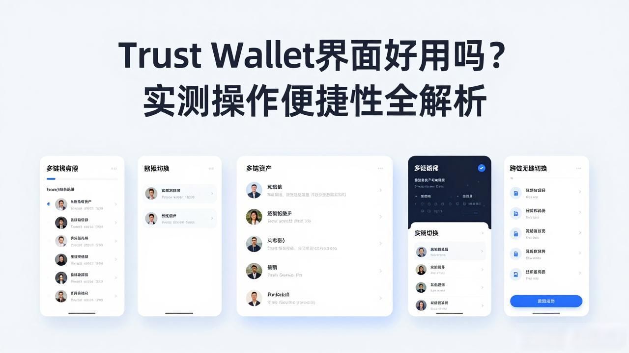 Trust Wallet界面好用吗？实测操作便捷性全解析