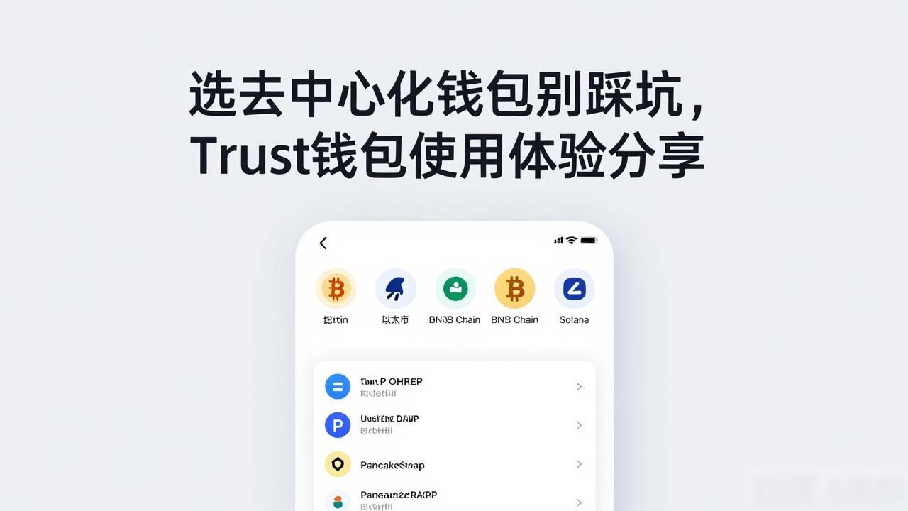 选去中心化钱包别踩坑,Trust钱包使用体验分享