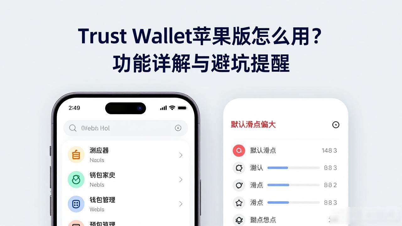 Trust Wallet苹果版怎么用？功能详解与避坑提醒