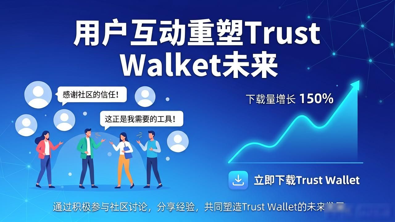 User engagement shaping the future of Trust Wallet downloads Trust Wallet下载增长秘诀：用户互动如何重塑未来