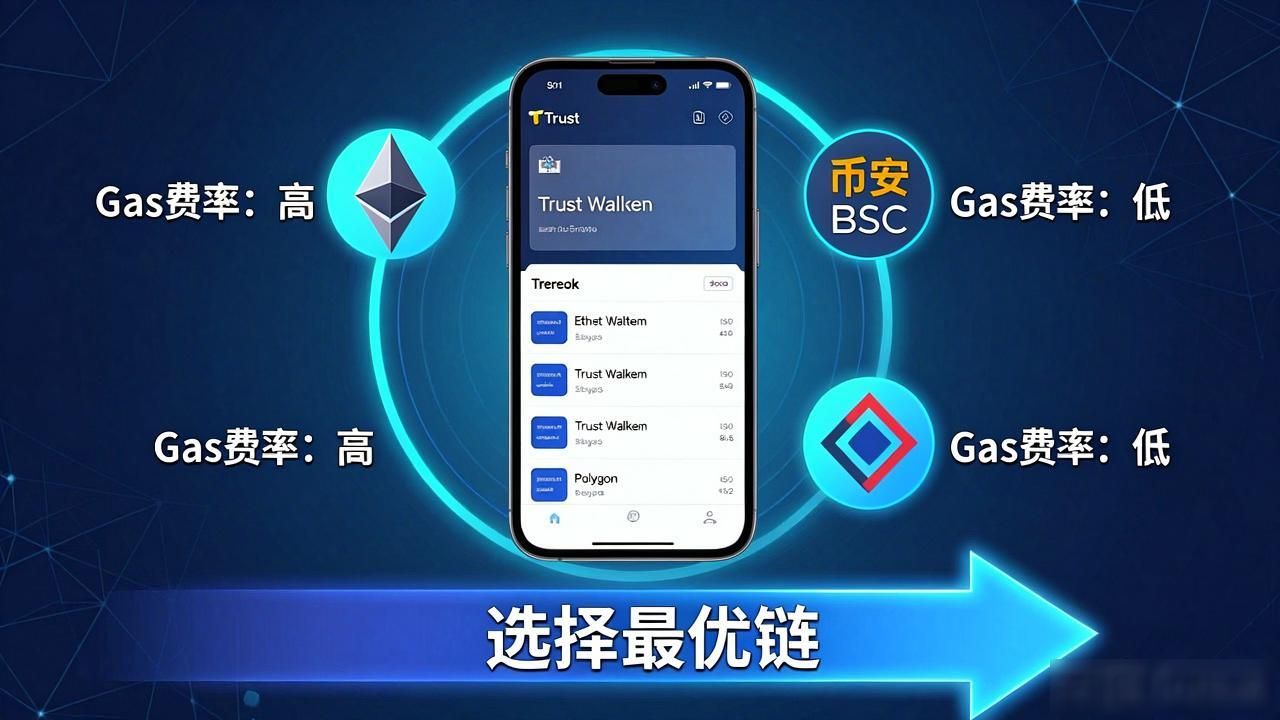 Trust钱包手续费怎么省？老玩家教你选网络降成本