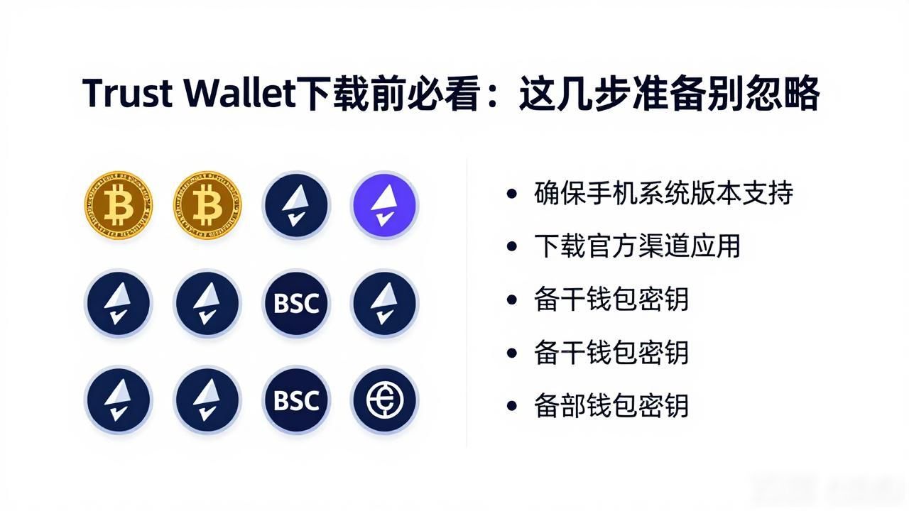 Trust Wallet下载前必看:这几步准备别忽略