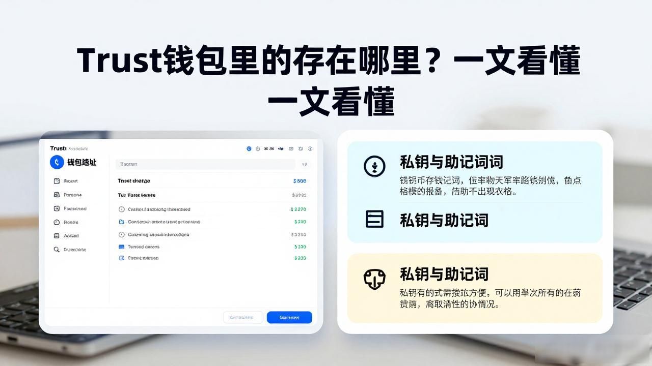 Trust钱包里的币存在哪里?一文看懂