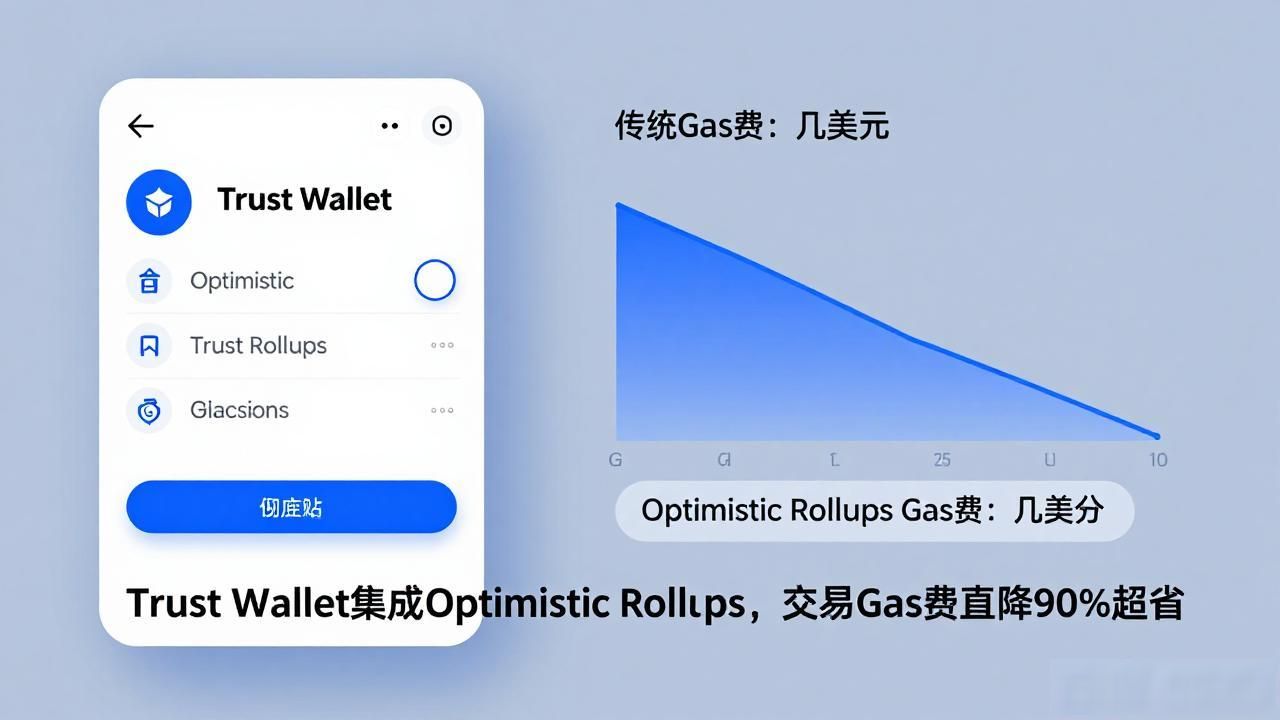 Trust Wallet集成Optimistic Rollups，交易Gas费直降90%超省