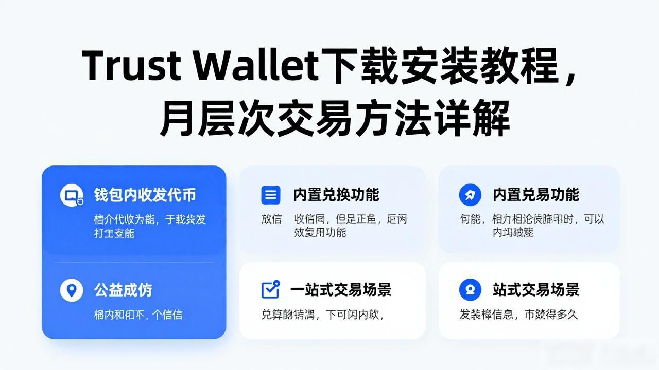 Trust Wallet下载安装教程,多层次交易方法详解