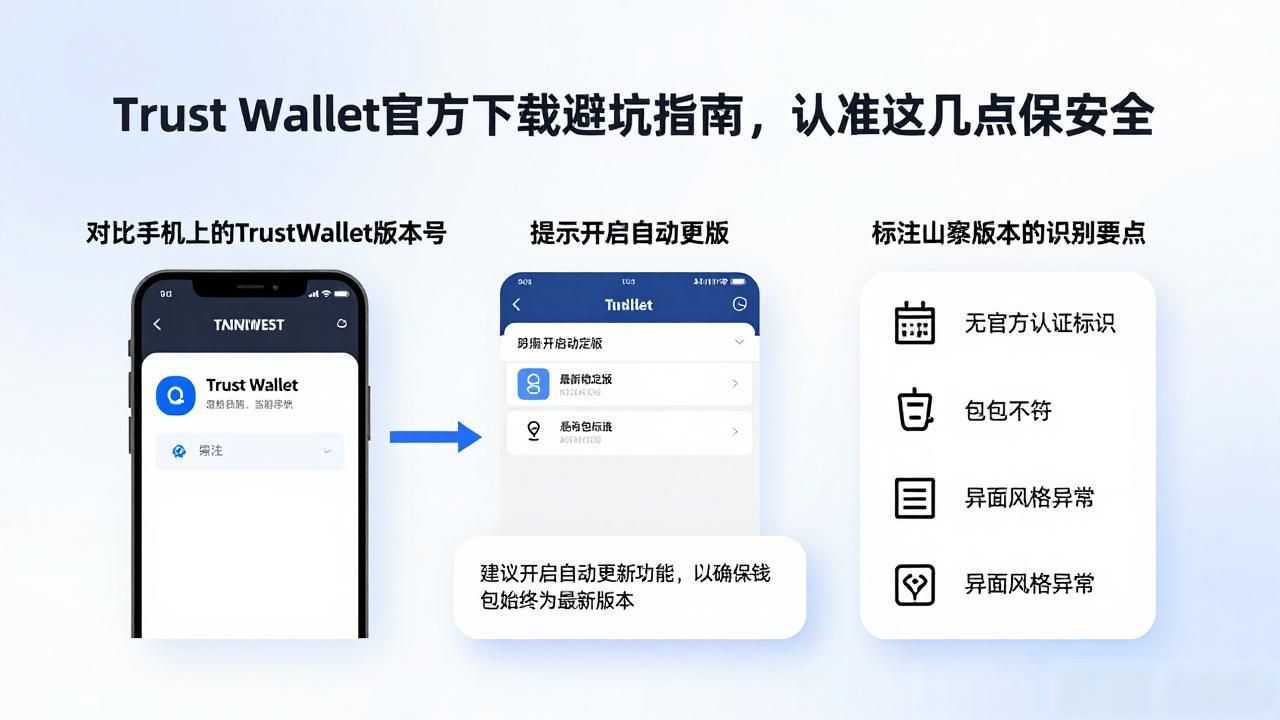 Trust Wallet官方下载避坑指南,认准这几点保安全