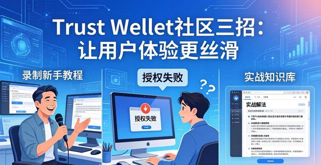 Trust Wallet社区三招：让用户体验更丝滑
