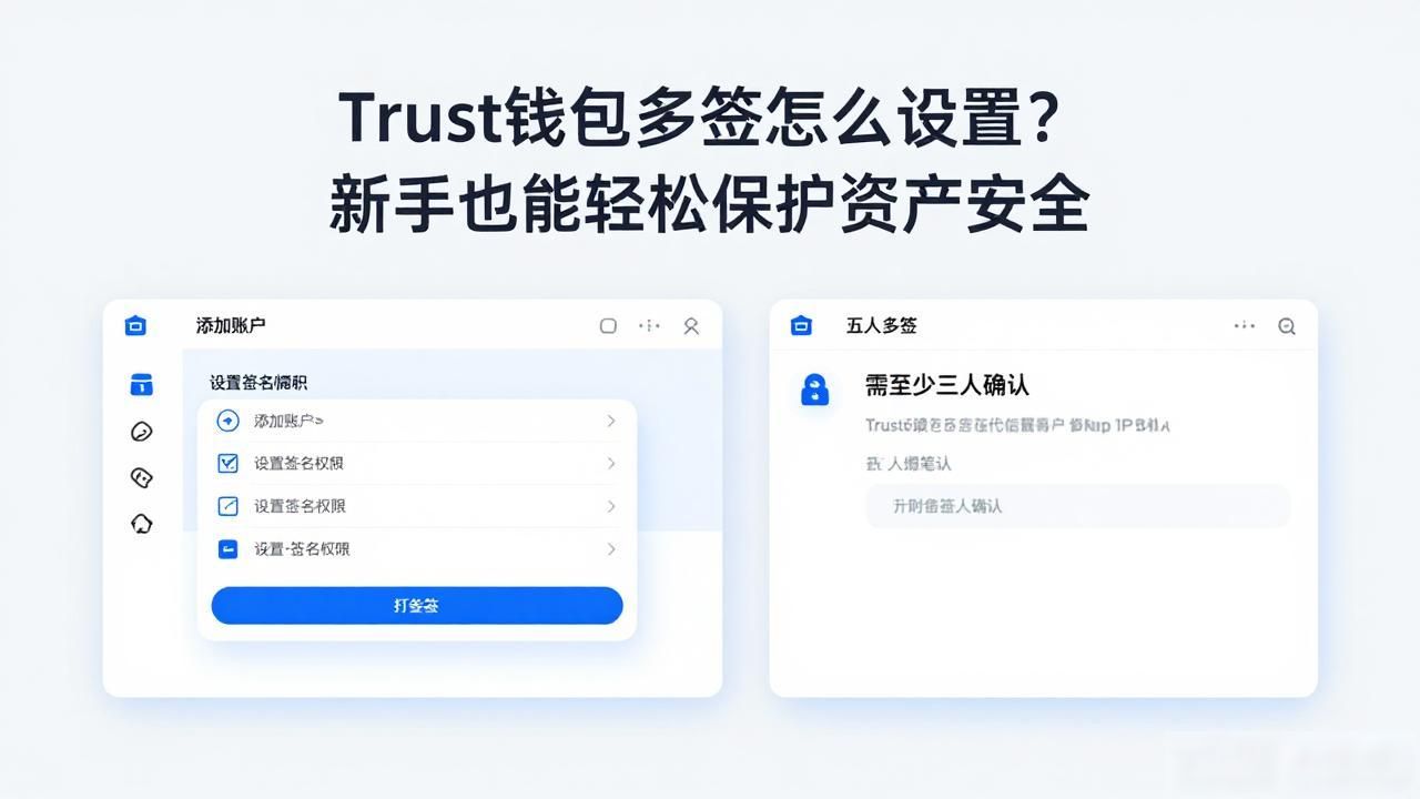 Trust钱包多签怎么设置?新手也能轻松保护资产安全