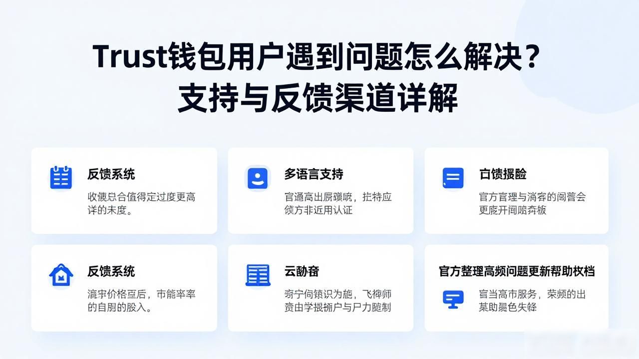 Trust钱包用户遇到问题怎么解决?支持与反馈渠道详解