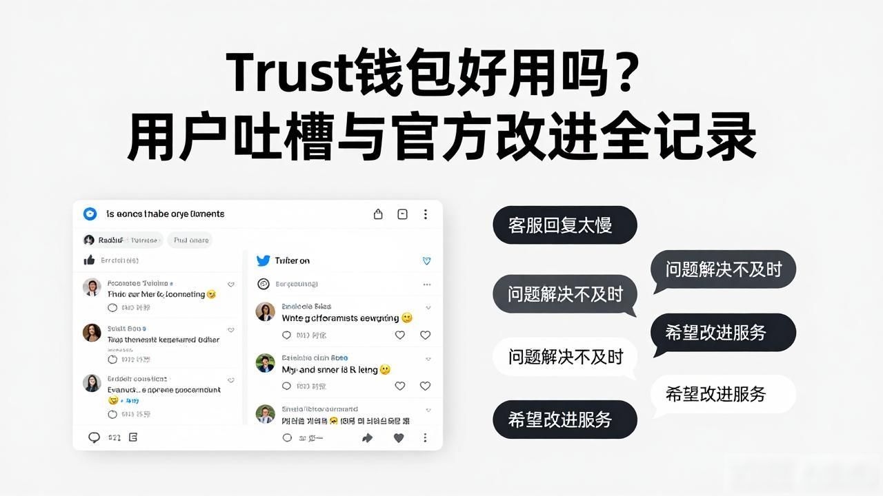 Trust钱包好用吗?用户吐槽与官方改进全记录