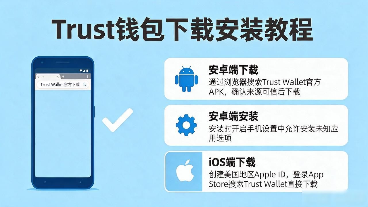 国内怎么下载Trust钱包？翻墙安装完整教程