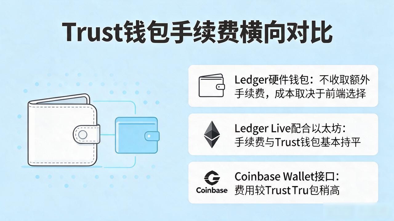 Trust钱包手续费贵不贵？与其他主流钱包横向对比
