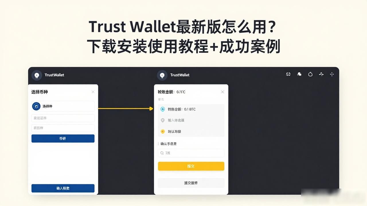 Trust Wallet最新版怎么用？下载安装使用教程+成功案例