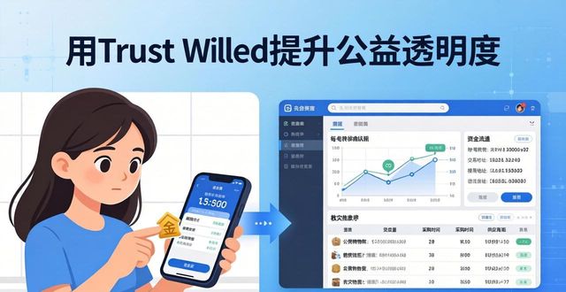 用Trust Wallet提升公益透明度