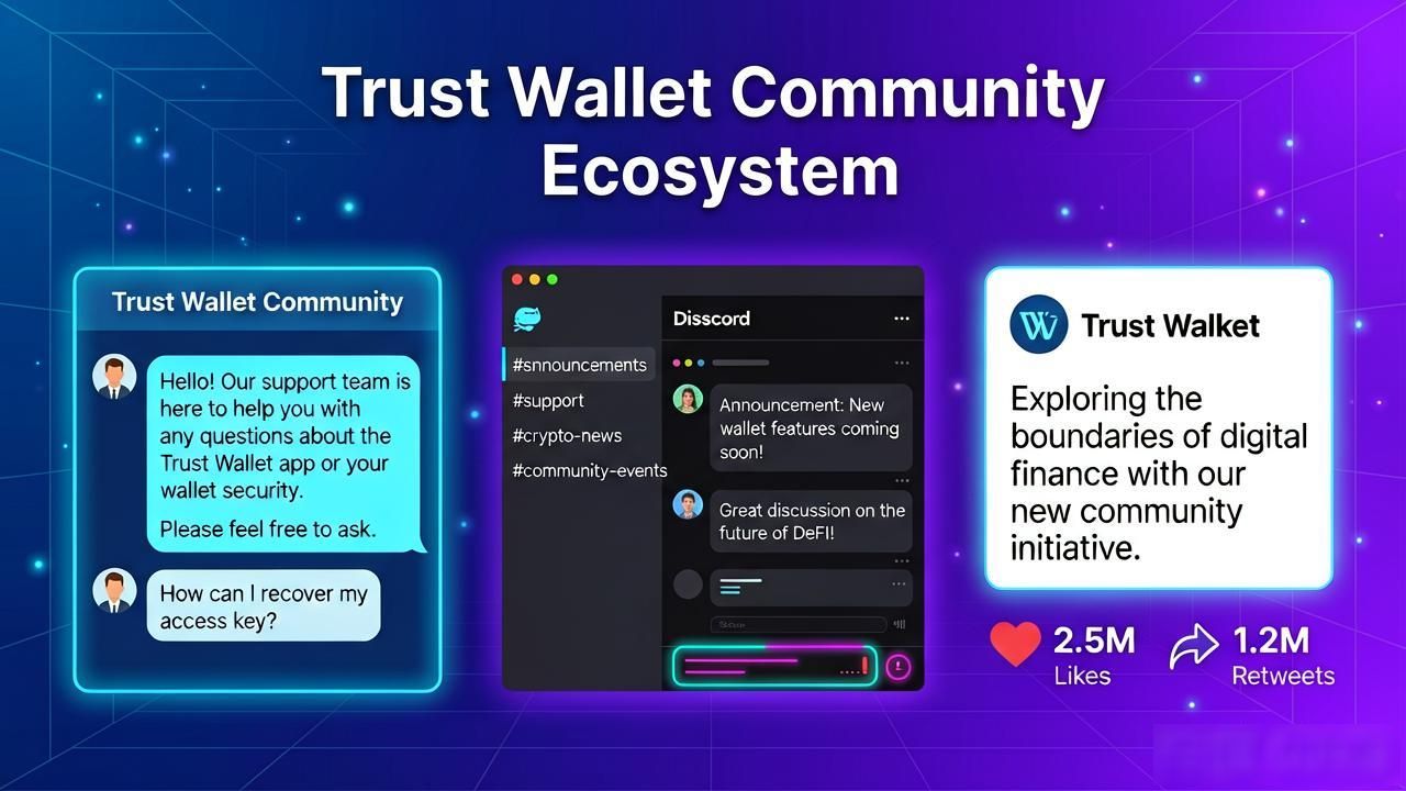 Trust Wallet 社区构建指南：从0到1打造活跃社群