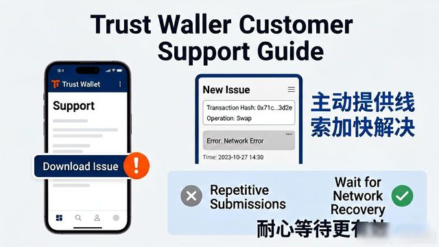 Trust Wallet下载后遇到问题?客服支持这样找