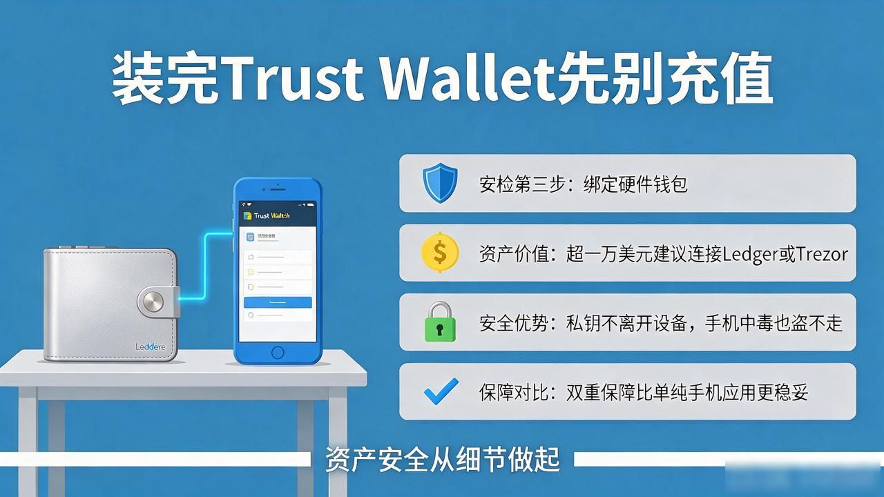 装完Trust Wallet先别充值！5步安检保资产安全