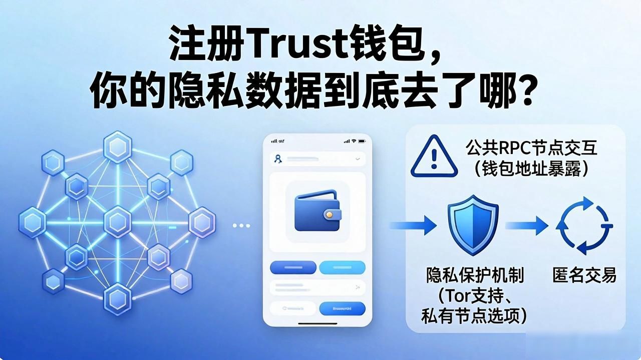 注册Trust钱包，你的隐私数据到底去了哪？