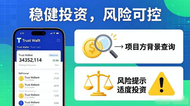 Trust Wallet下了不会用?手把手教你管钱赚钱