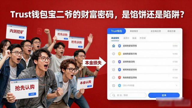 Trust钱包宝二爷的财富密码,是馅饼还是陷阱?