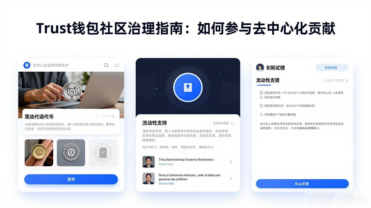Trust钱包社区治理指南：如何参与去中心化贡献