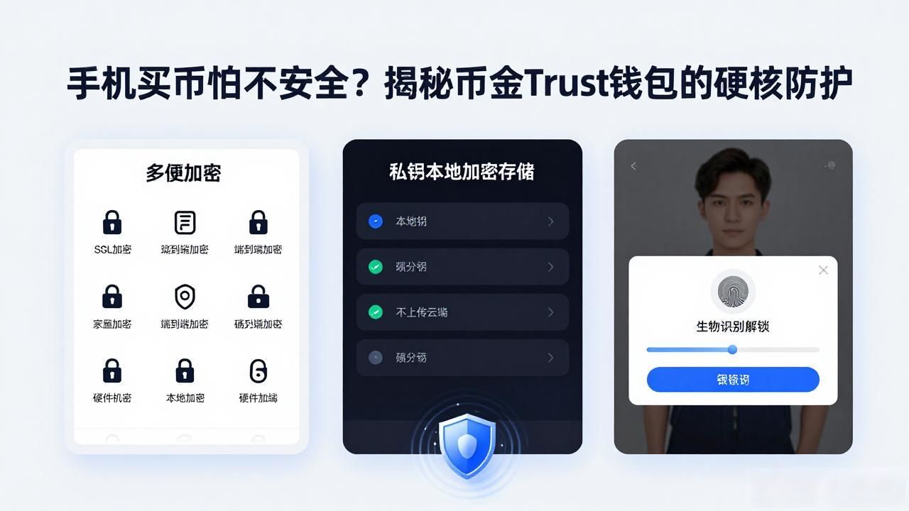 手机买币怕不安全？揭秘币安Trust钱包的硬核防护