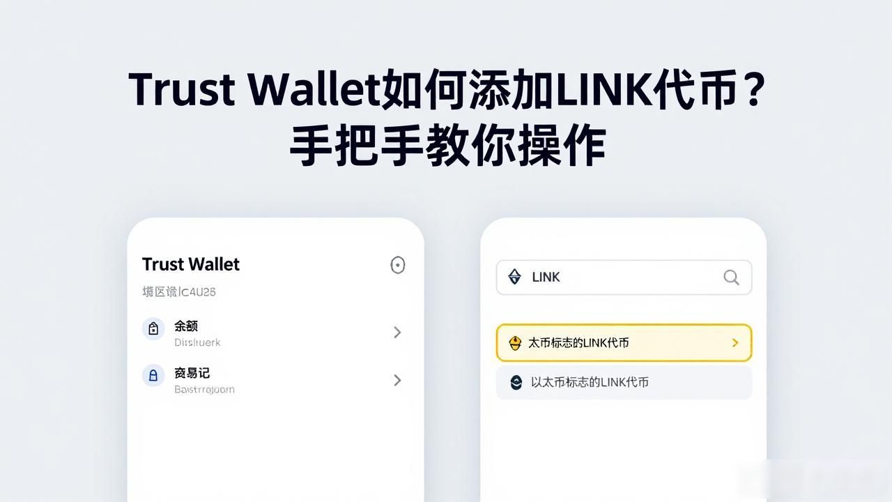 Trust Wallet如何添加LINK代币？手把手教你操作