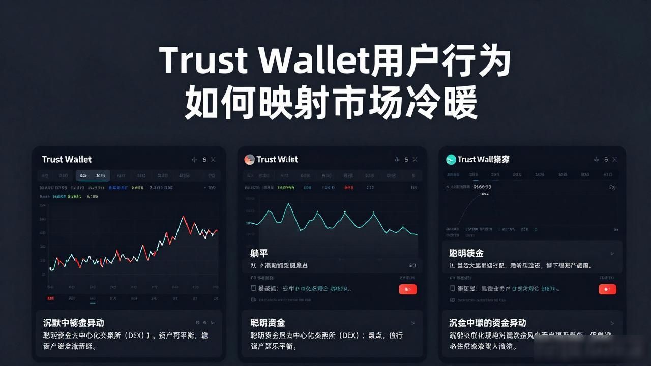 Trust Wallet用户行为如何映射市场冷暖