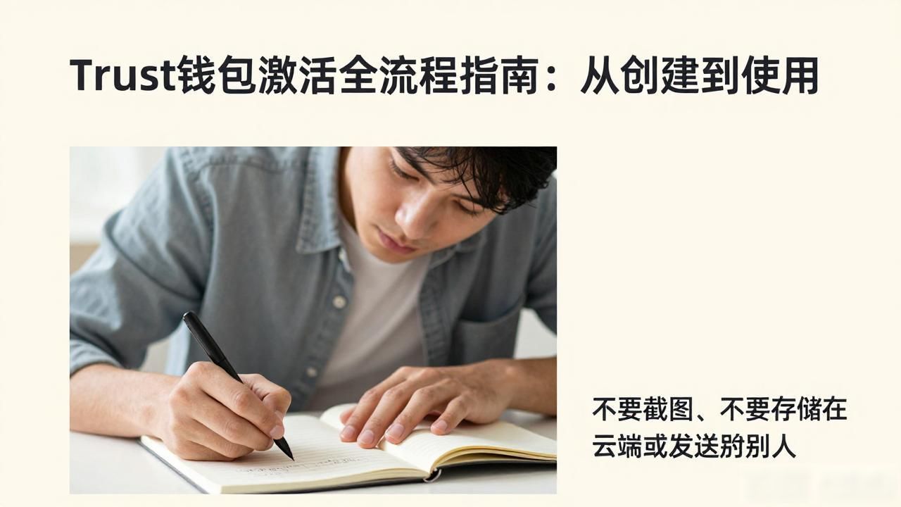 Trust钱包激活全流程指南：从创建到使用