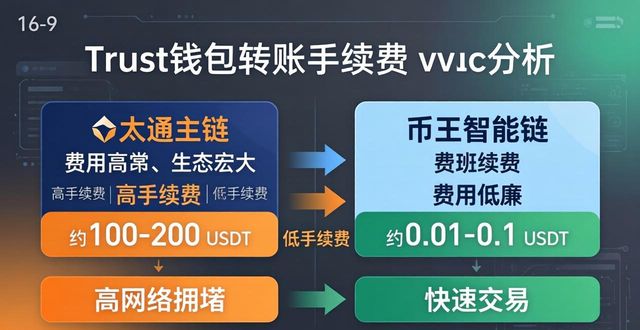 Trust钱包转账手续费怎么算？网络环境调整技巧