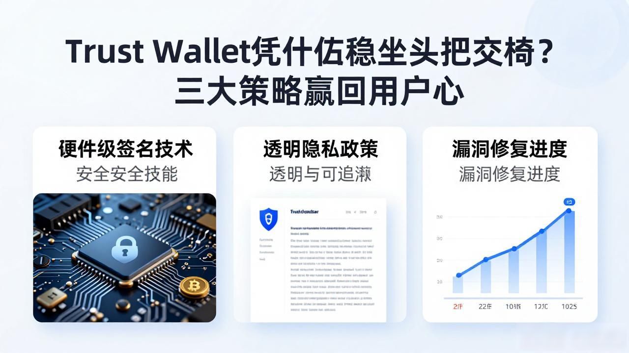 Trust Wallet凭什么稳坐头把交椅？三大策略赢回用户心