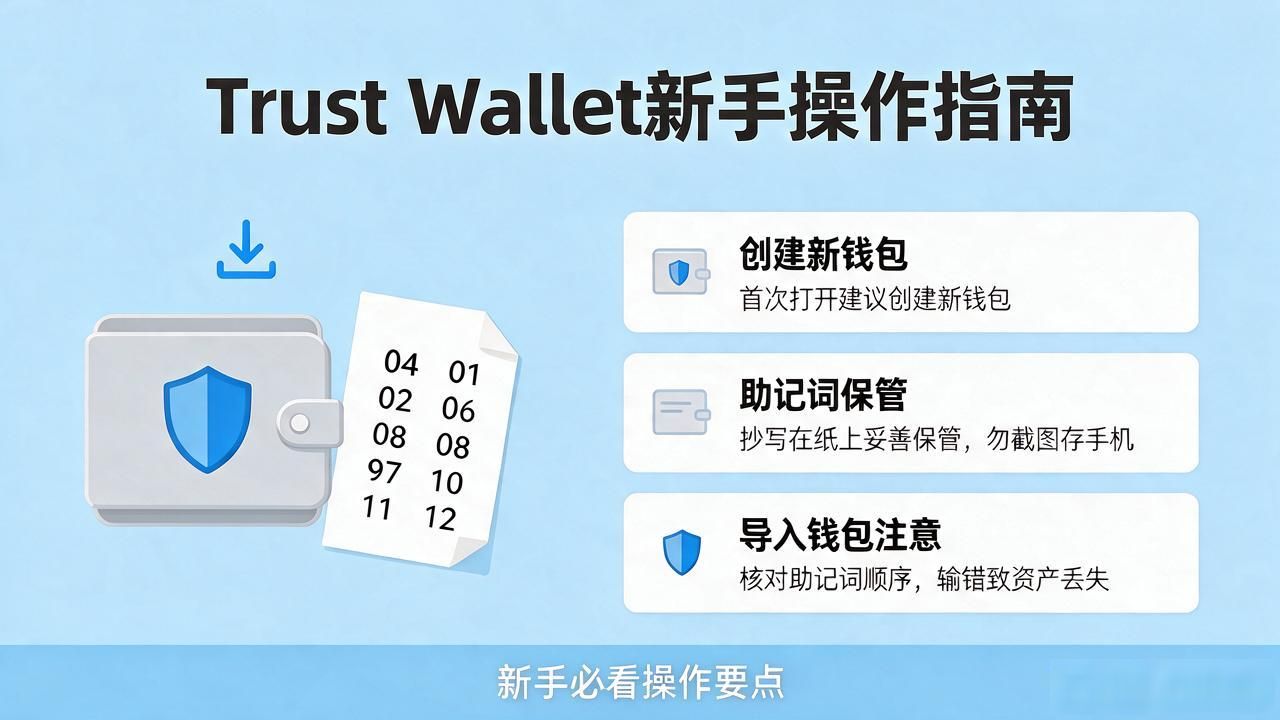 Trust Wallet怎么下载？新手使用技巧全解析