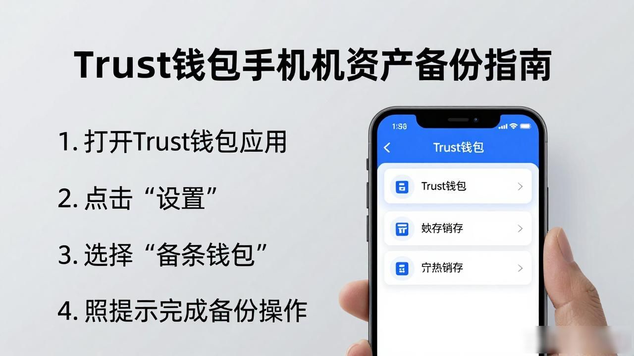 Trust钱包手机版资产备份指南