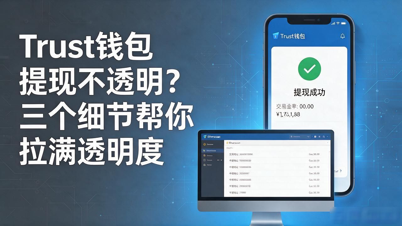 Trust钱包提现不透明？三个细节帮你拉满透明度