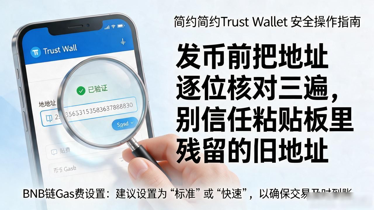 Trust Wallet安全收发加密货币，新手必看的实操避坑指南