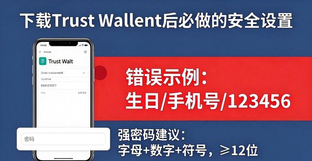 下载Trust Wallet后必做的安全设置