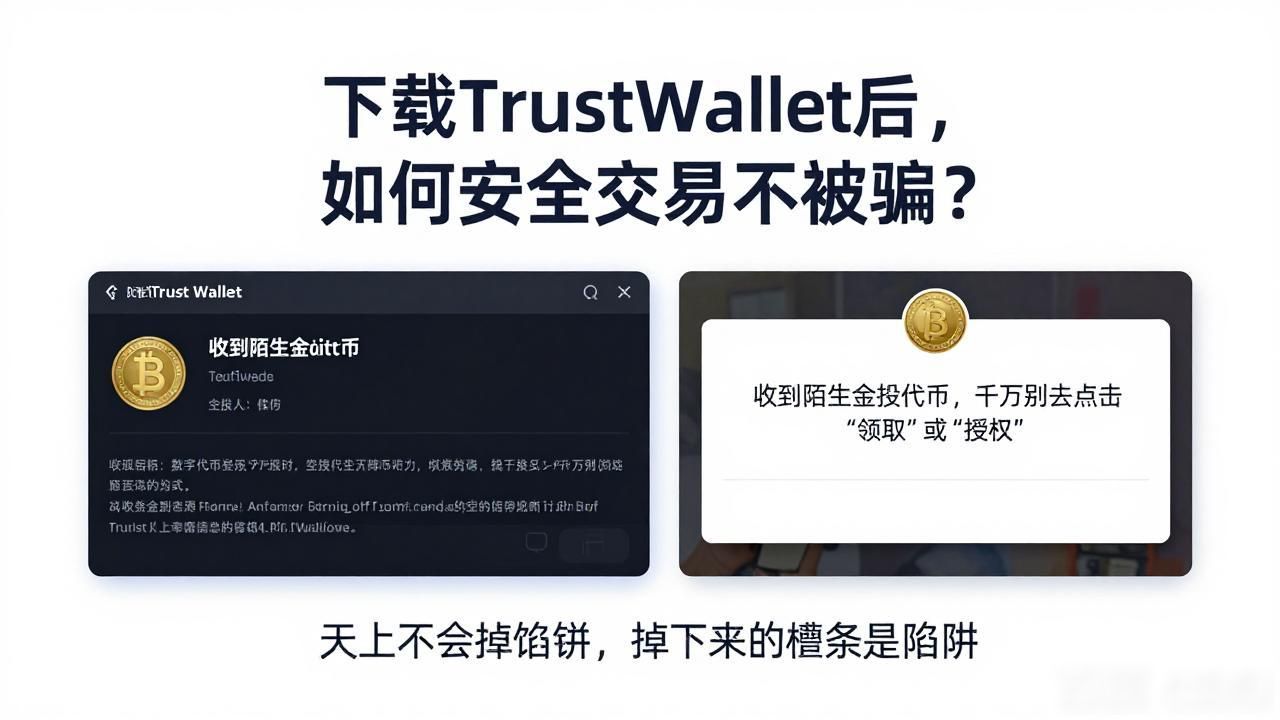 下载Trust Wallet后,如何安全交易不被骗?