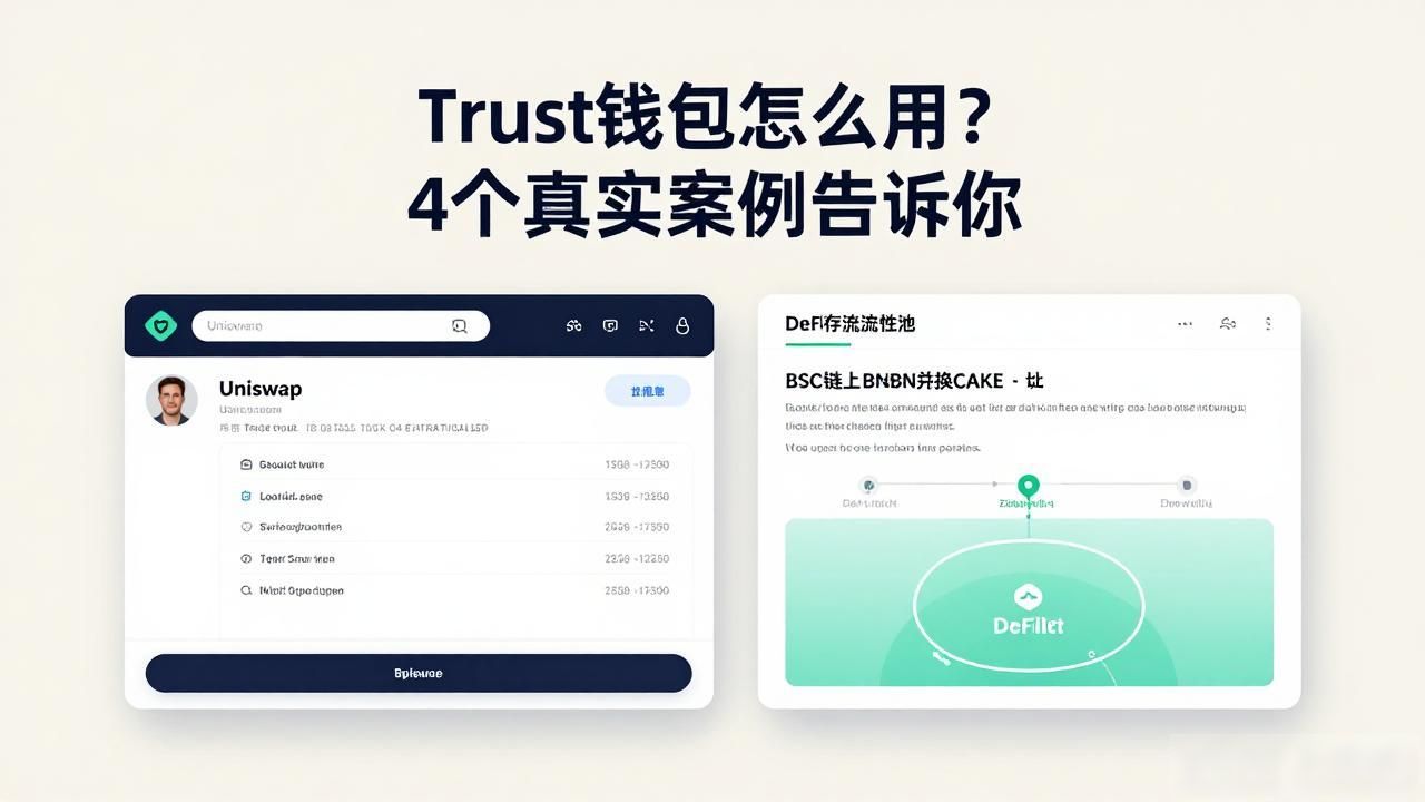 Trust钱包怎么用?4个真实案例告诉你