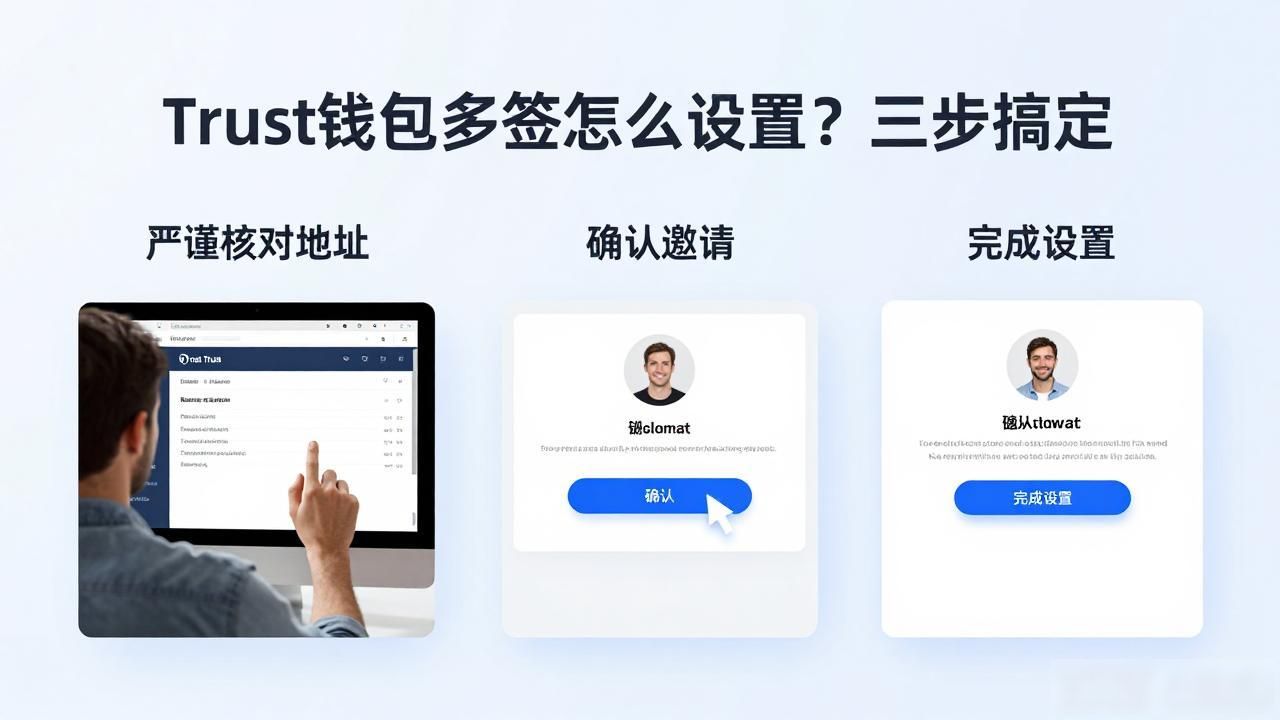 Trust钱包多签怎么设置？三步搞定