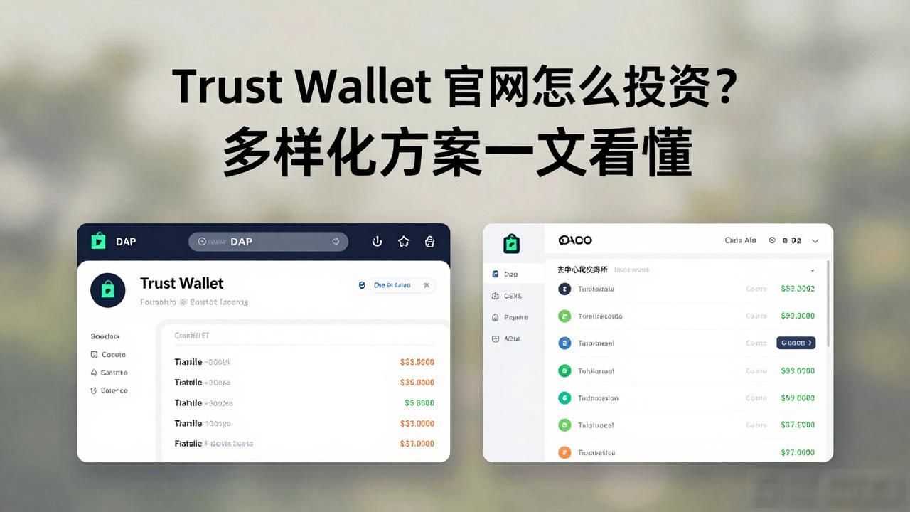 Trust Wallet 官网怎么投资？多样化方案一文看懂
