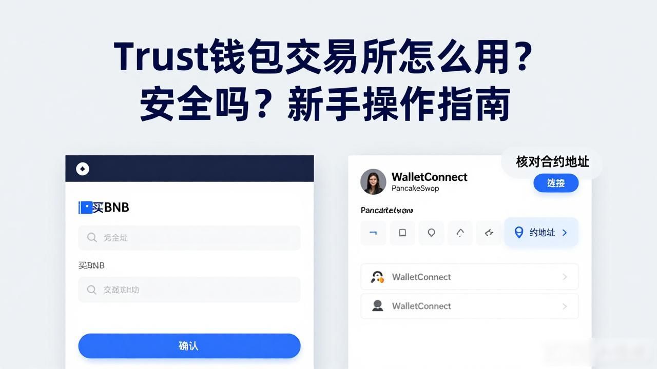 Trust钱包交易所怎么用?安全吗?新手操作指南